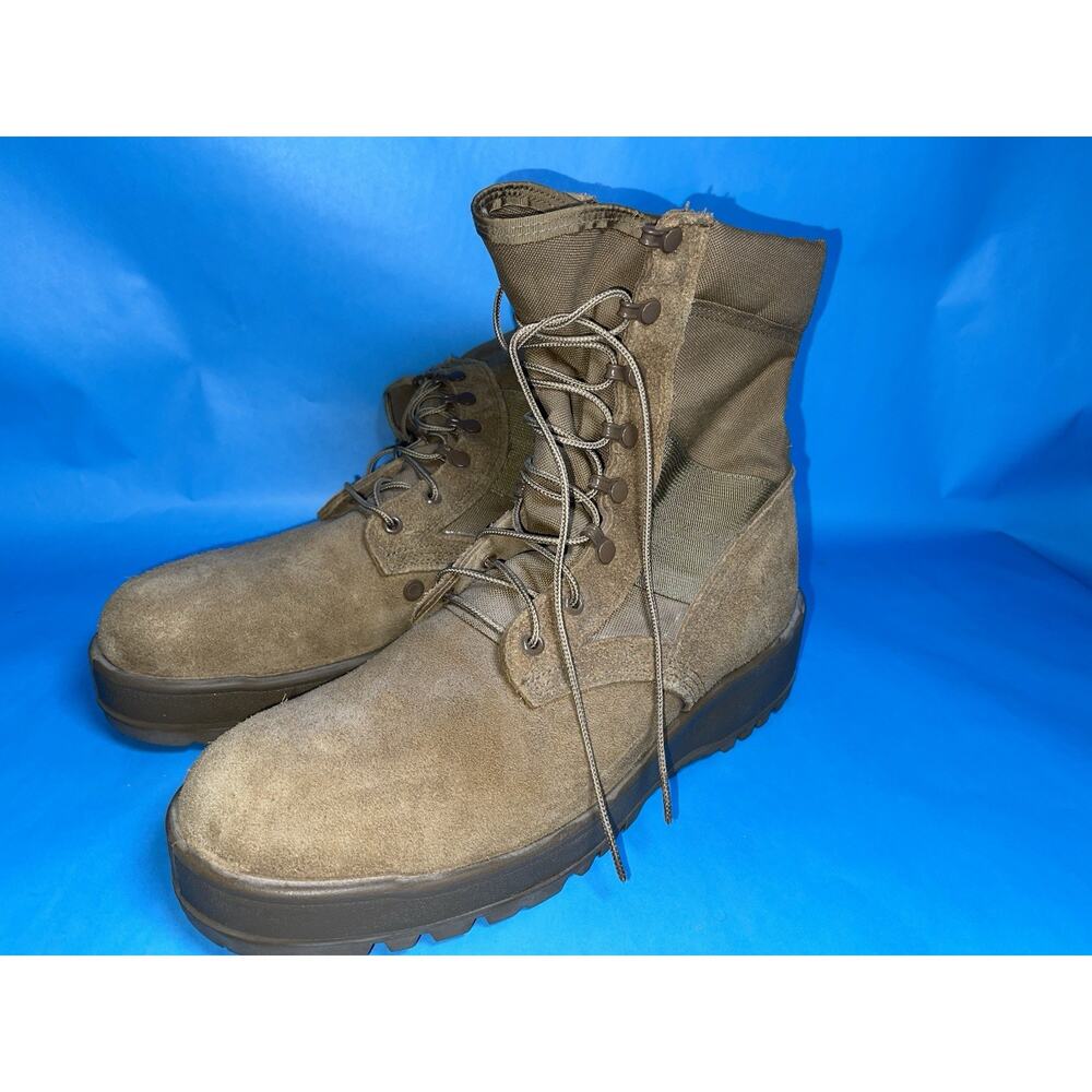 Altama Military Tactical Boots Tan Suede Mens US 11.5 R Combat Utility